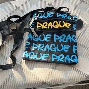 Robin Ruth Black and Blue Prague Bag